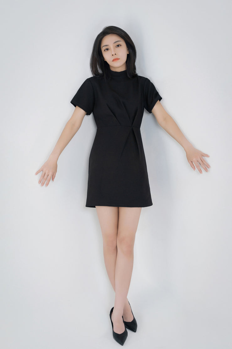 Tucked Mini Dress