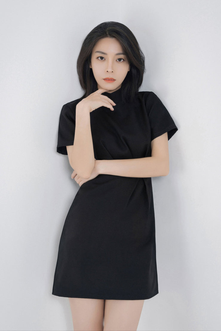 Tucked Mini Dress