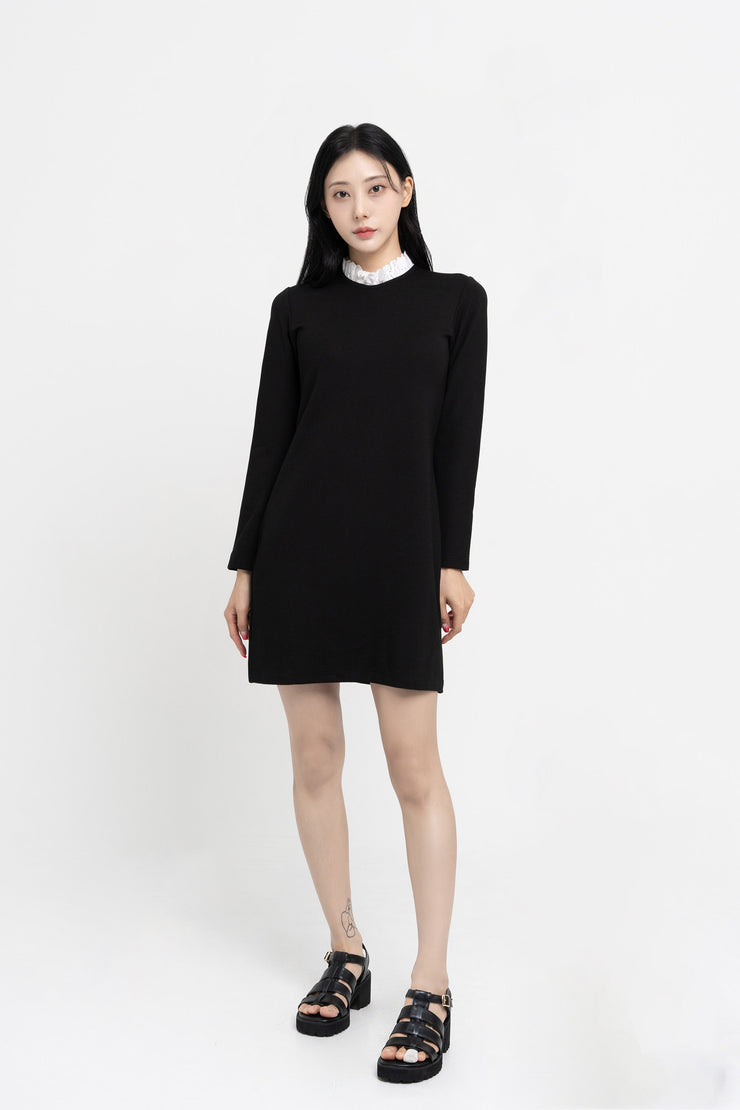 Lacey Ruffled Dress