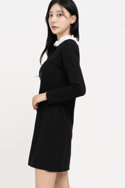 Lacey Ruffled Dress