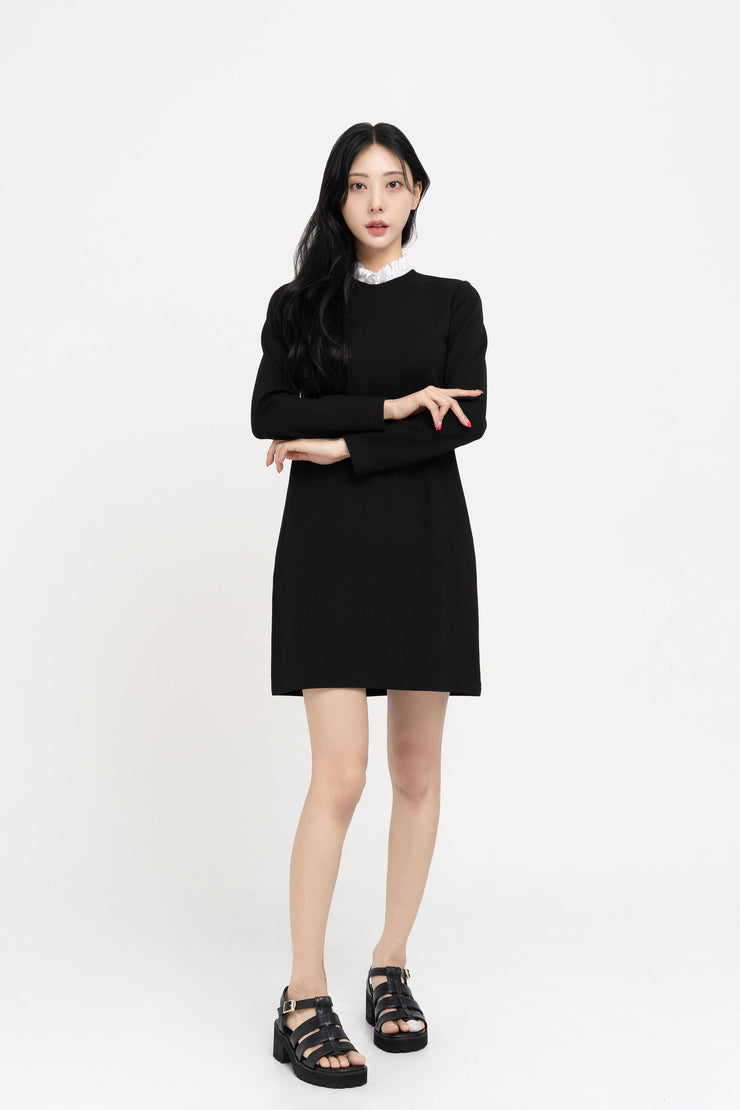 Lacey Ruffled Dress