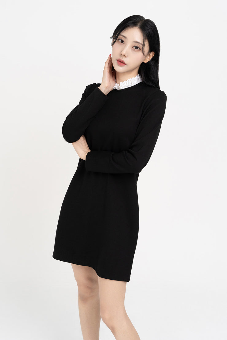 Lacey Ruffled Dress