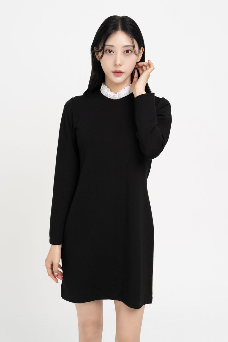 Lacey Ruffled Dress