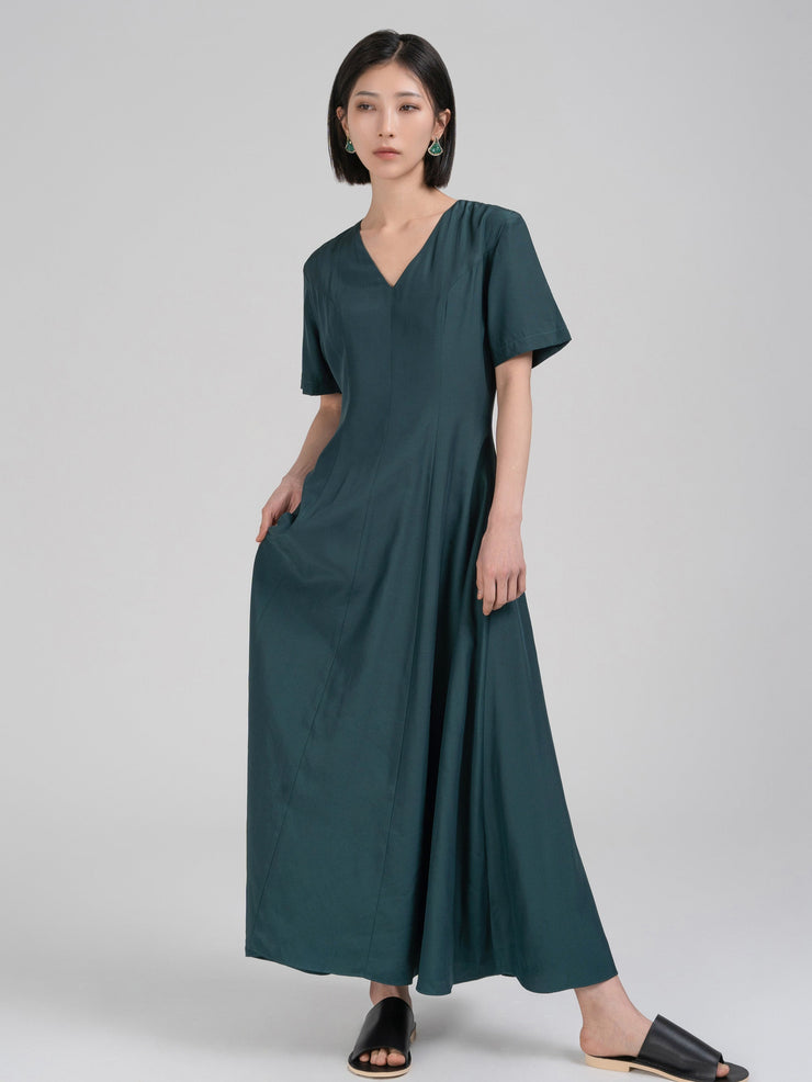 Pine Long Dress