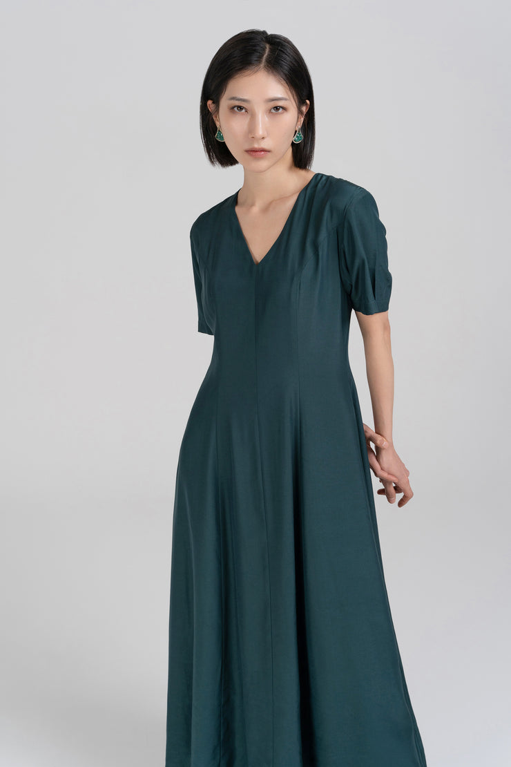 Pine Long Dress