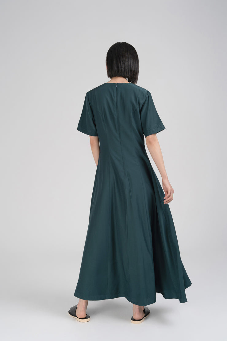 Pine Long Dress