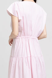 Pink Striped Dress