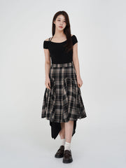 Checkered Skirt