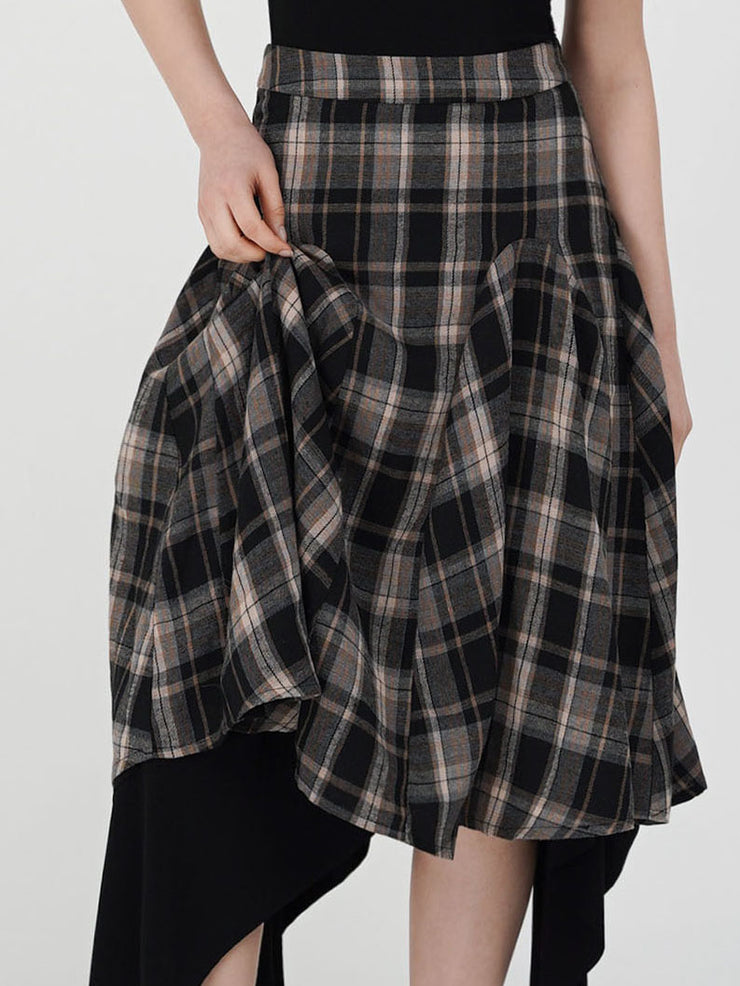 Checkered Skirt