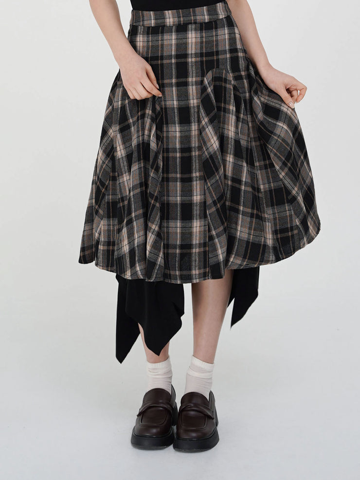 Checkered Skirt