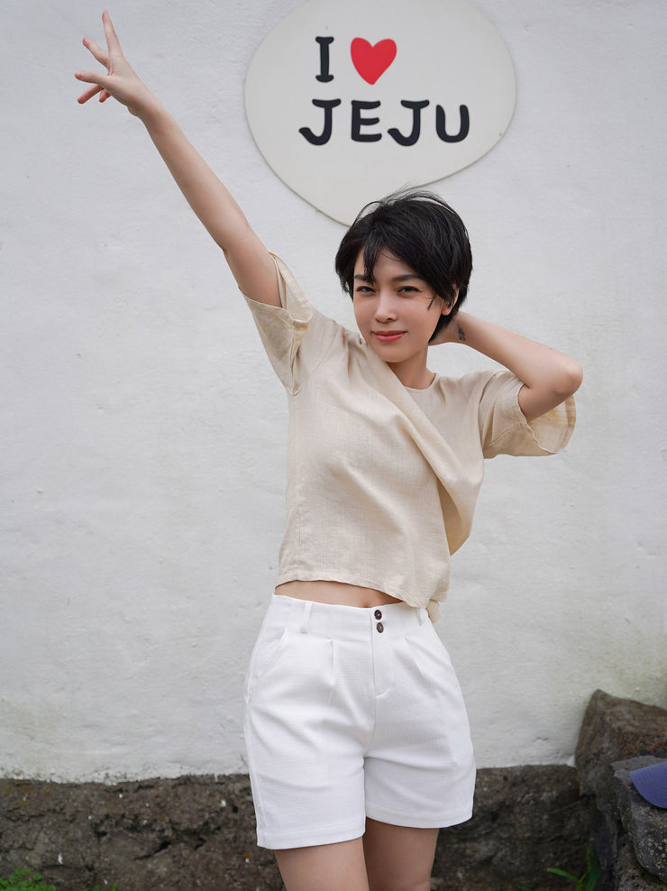Linen T-shirt