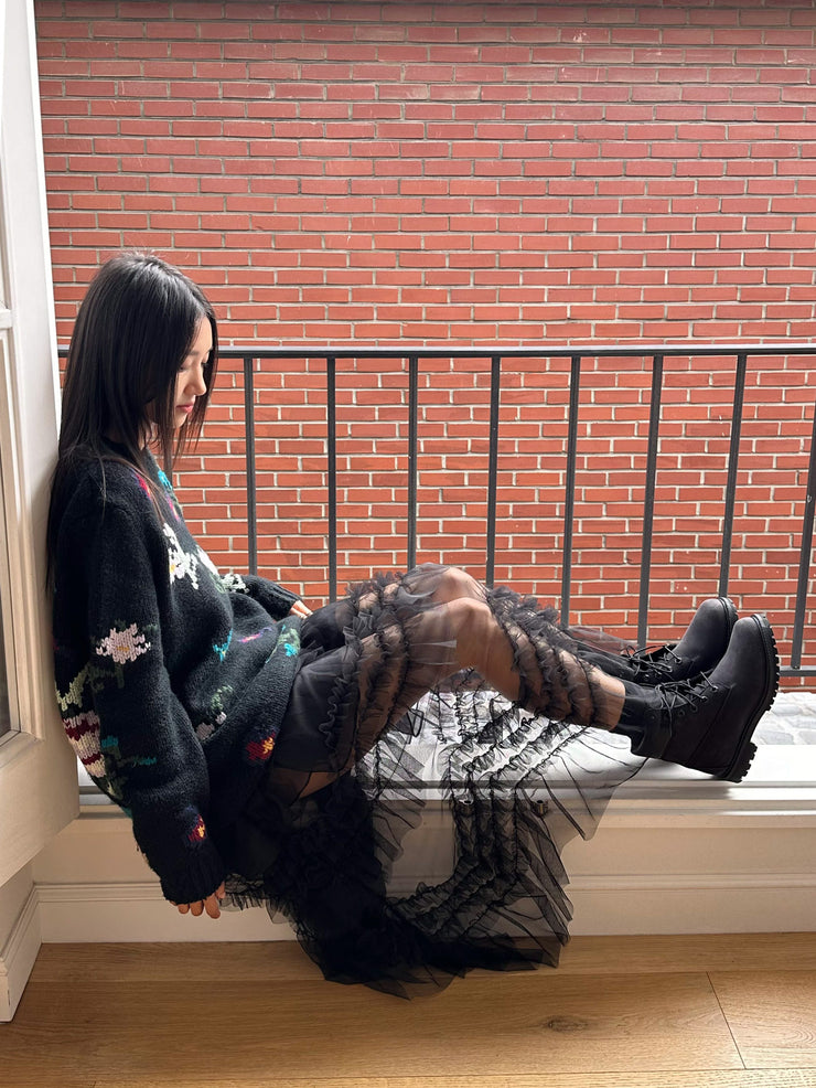 Layer Frill Skirt
