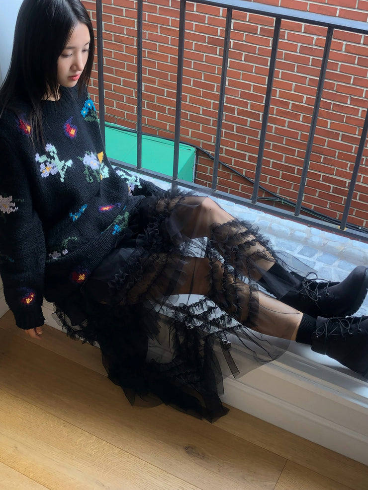 Layer Frill Skirt