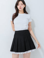 Corduroy Mini Skirt