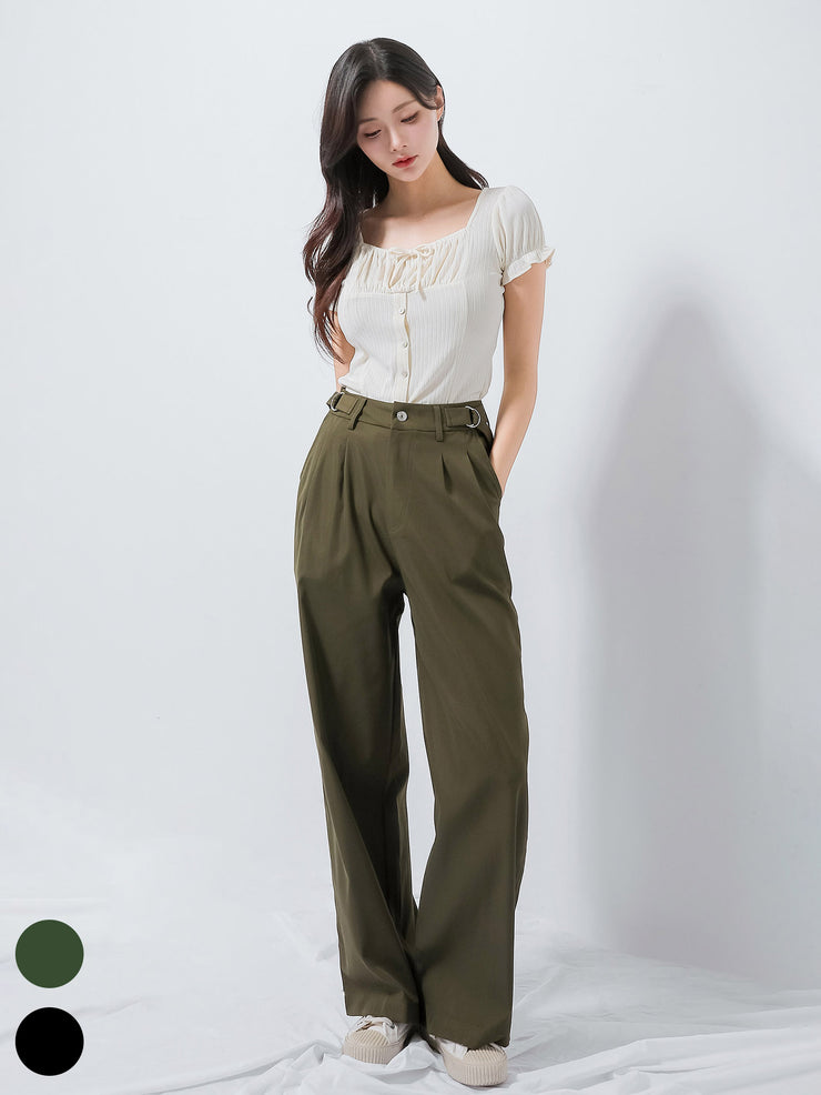 Tucked Trousers