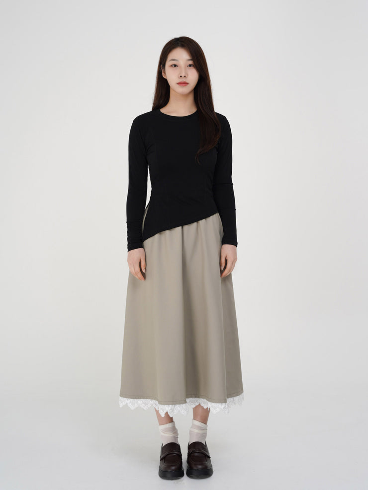 Asym Slit Top