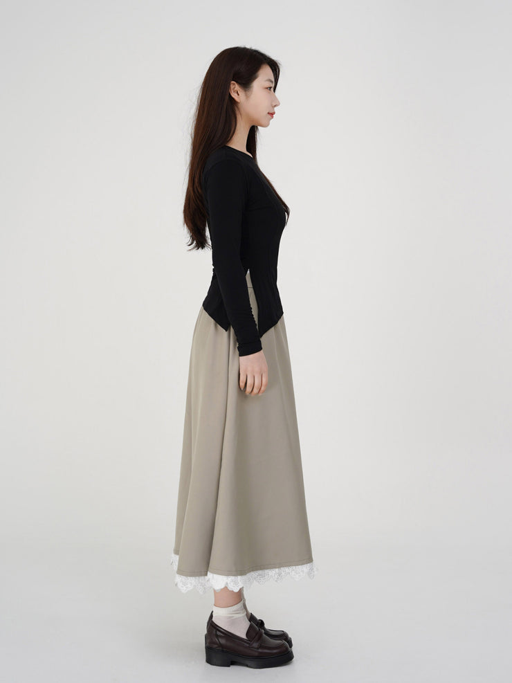 Asym Slit Top