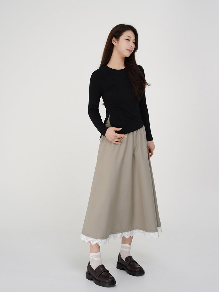 Asym Slit Top