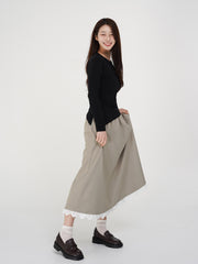 Asym Slit Top