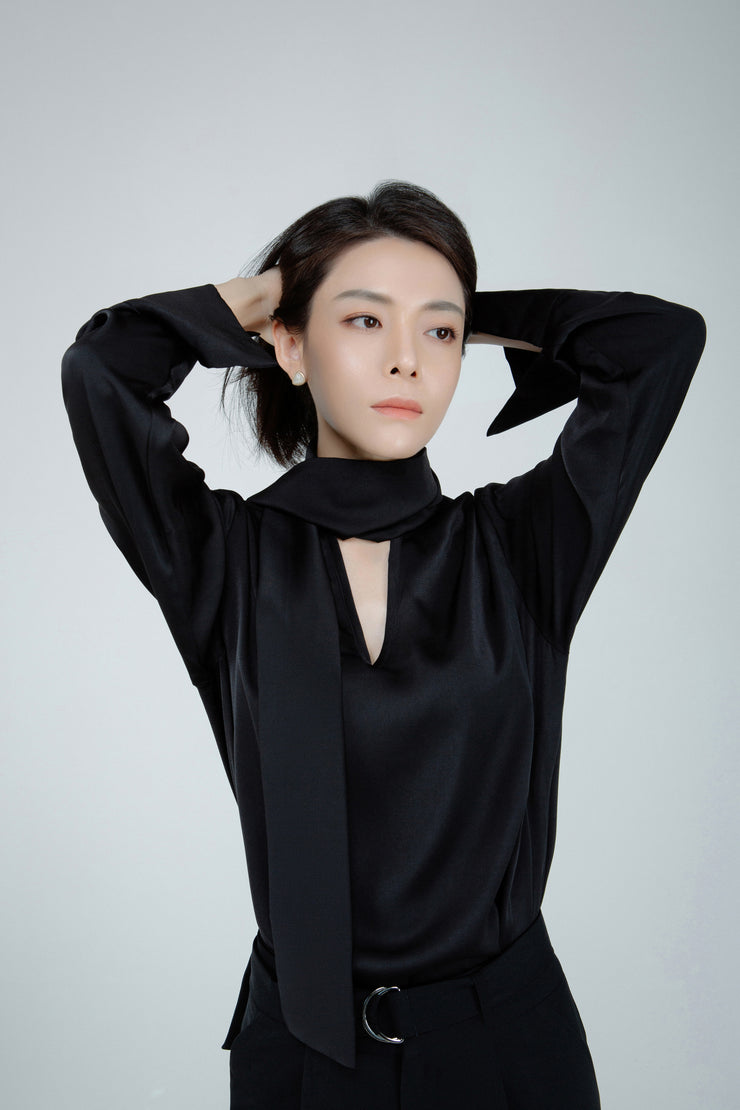 Satin Ribbon Top