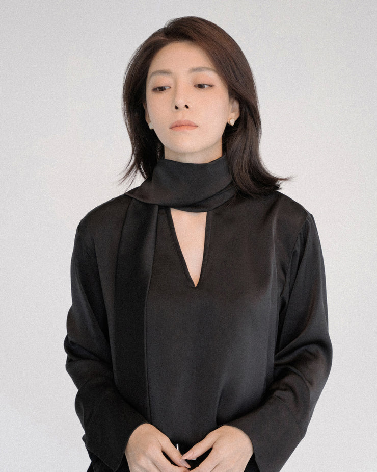 Satin Ribbon Top