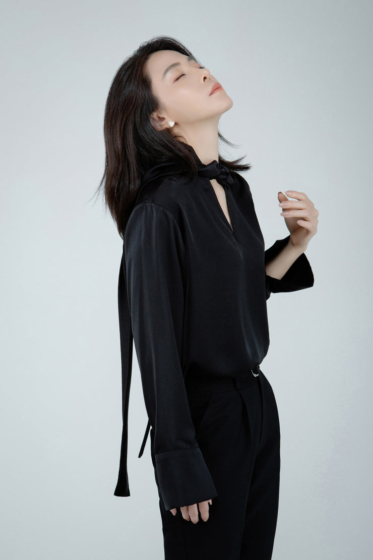 Satin Ribbon Top